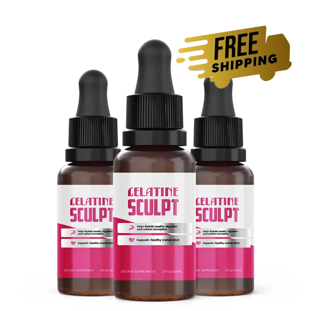 Gelatine Sculpt 3 Bottles 90 Day Supply