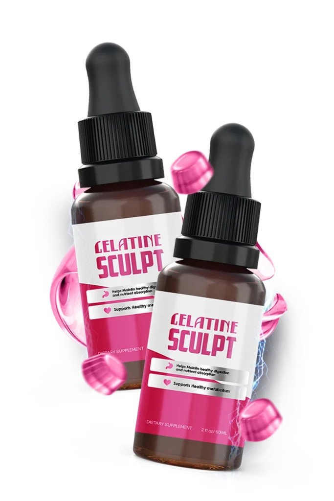 Gelatine Sculpt Bariatric Jelly Bottles Display